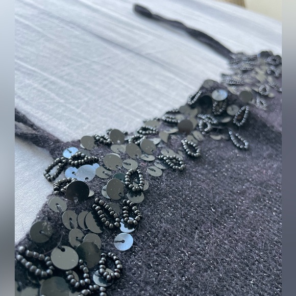 Black Sequins Top - Picture 7 of 7